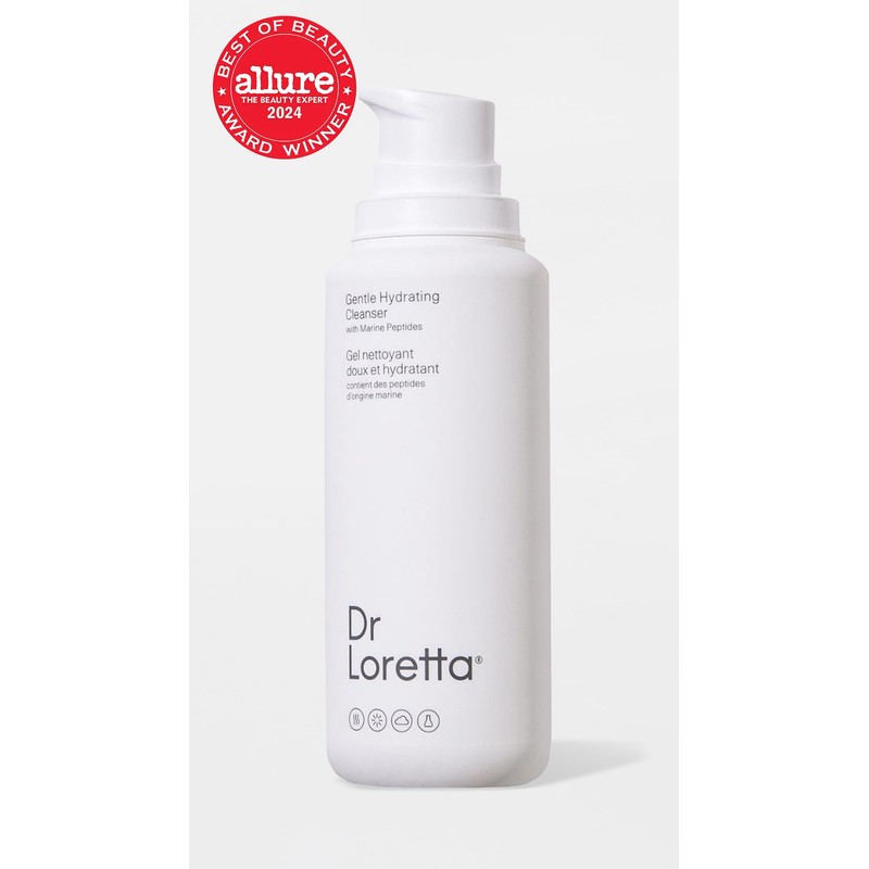 Dr. Loretta Women's Gentle Hydrating Cleanser, white, 6.76 Fl Oz