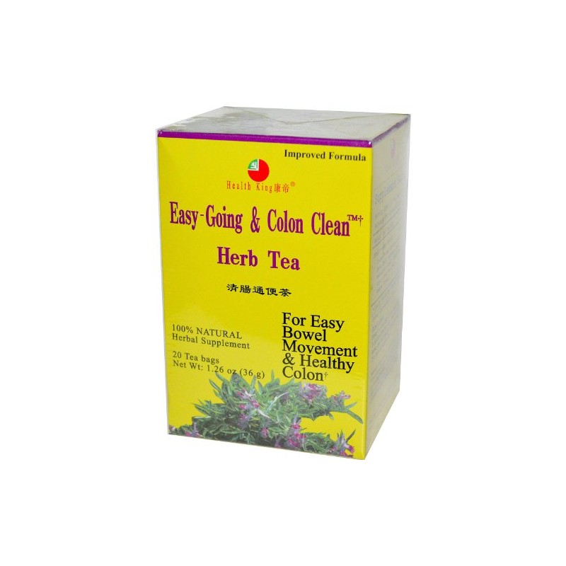Easy Going and Colon Clean Tea Health King 20 Bag