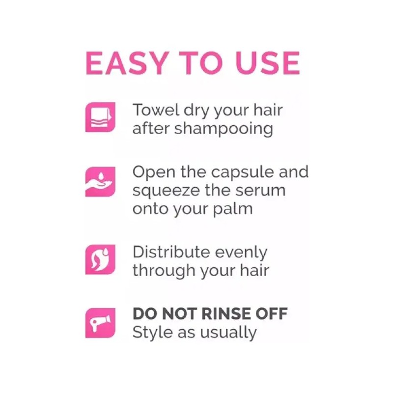 OXYGLOW 2x Hair Vitaminas Para Cabello Suero Vitamínico Bali Secret