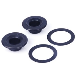 Glixal ATMT1-061 139QMB 139QMA 50cc 60cc 80cc 100cc GY6 Cylinder Head Intake & Exhaust Valves Set with Valve Spring Assembly Kit for Chinese Scooter Moped ATV Go Kart (69mm Length)