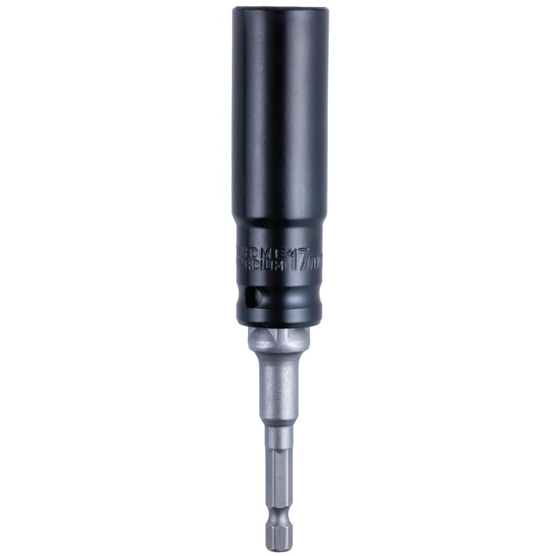YoiYee 1/2" Drive Deep Impact Socket with 17mm 6-Point Design