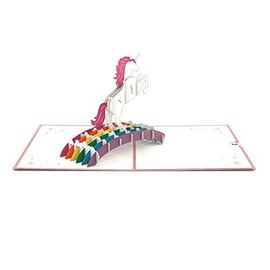 Lovepop Unicorn 3D Pop-Up Greeting Card