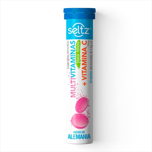 Multivitaminas + Vitamina C para Niños Seltz Tabletas Efervescentes |