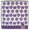 ANNA SUI 109482-0012-02 Towel Handkerchief, Fruit (Purple)