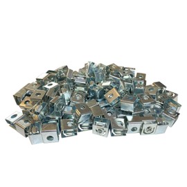 RackGold 10-32 Slide-on Cage Nuts 100 Pack - USA Made