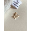14k gold ball lablet piercing 6mm each (1 piece) /