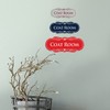 Signs ByLITA Designer Coat Room Sign (Brushed Gold) - Large