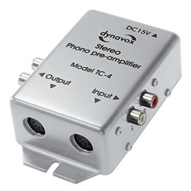 Dynavox TC-4 Phono Preamplifier Silver