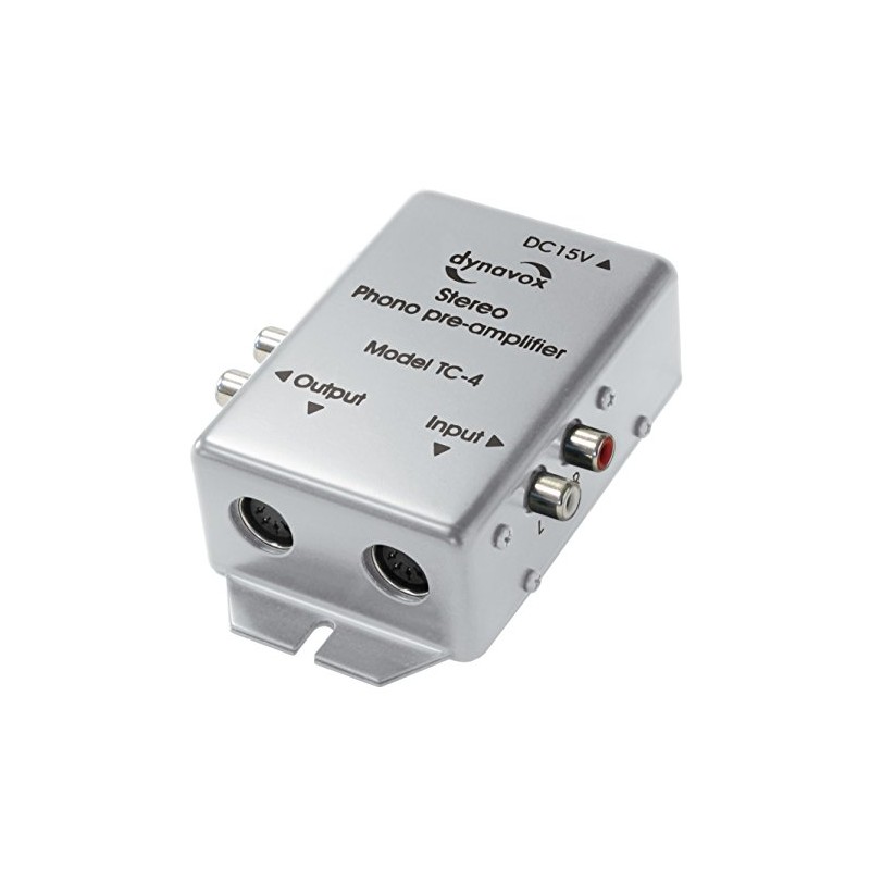 Dynavox TC-4 Phono Preamplifier Silver