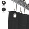 Bath Bliss Heavy Shower Curtain Liner, 12 Rust Resistant Metal