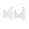 FixtureDisplays Baseball Bat Display Baseball Horizontal Wall Mount Bracket Clear