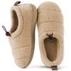 RockDove Women's Camper Moc Slipper with Sherpa Fleece, Size 8