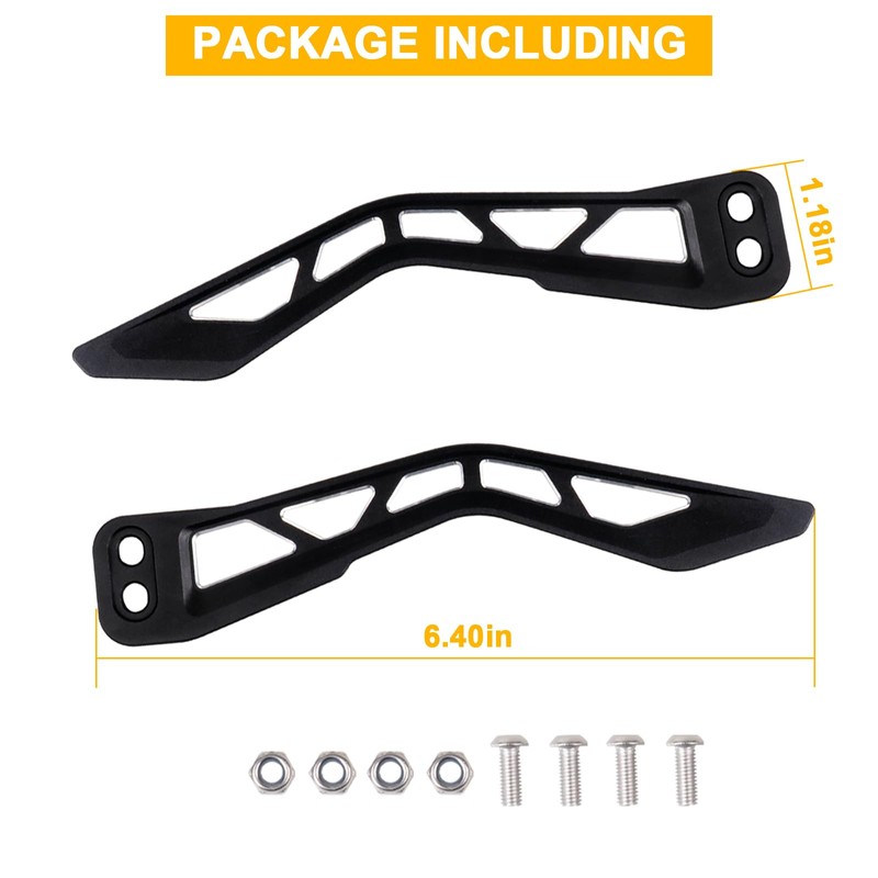 BESTAOO X3 Door Handle Latches Compatible with 2017-2023 Can-Am Maverick