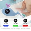 Baby Bath Thermometer Digital Cartoon Cute Whale Thermometer Multi Functional