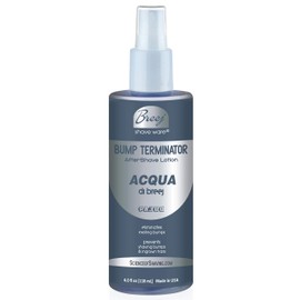 BUMP TERMINATOR BREEJ Fragranced Anti-Bump, Anti-Ingrown Hairs Aftershave Lotion for Smooth Bump Free Skin, 4 Oz (ACQUA DI BREEJ PA300)