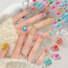 ネイルパーツ 動物 カメ 100個セット 3d 立体 可愛い おしゃれ 亀 海の生き物