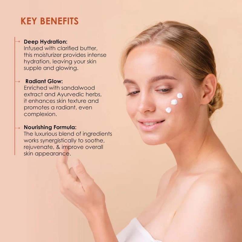 Crema Facial Ayurvédica Hidratante Diaria Anaghaya - 50 Ml |