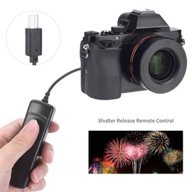 for Sony alpha 7ii shutter button Entatial Shutter Release Remote Rm‑Vpr1 Shutter Release Remote Control Cable Close Ups Or Continuous for SHOOTing for Sony Alpha A7 A7r A7ii A3000 A5000 A6000
