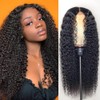 Giginger 13X4 Lace Frontal Wig Natural Black 30 Inch Jerry