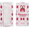 Prememo Chimutan Drool Pad 2-Piece Set, Strawberry, Made in Japan,