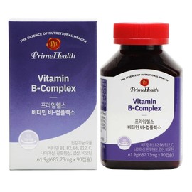 Prime Health Vitamin B Complex 687.73mg 90 Capsules / 프라임헬스 비타민 B 컴플렉스 687.73mg x 90캡슐