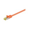 Goobay CAT 7–0500 RJ45 S/FTP PIMF ORANGE 5 M