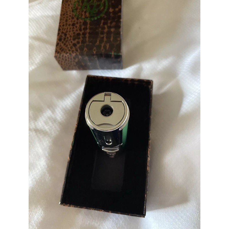 Rocky Patel Envoy Five Jet Cigar Lighter - Chrome and