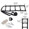 ZUEXT Bed Ladder Assist 160 Inch, Black Pull Up Assist