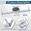 Therwen 2 Pcs Adjustable Fan Electrical Box Brace 14.2 Inches