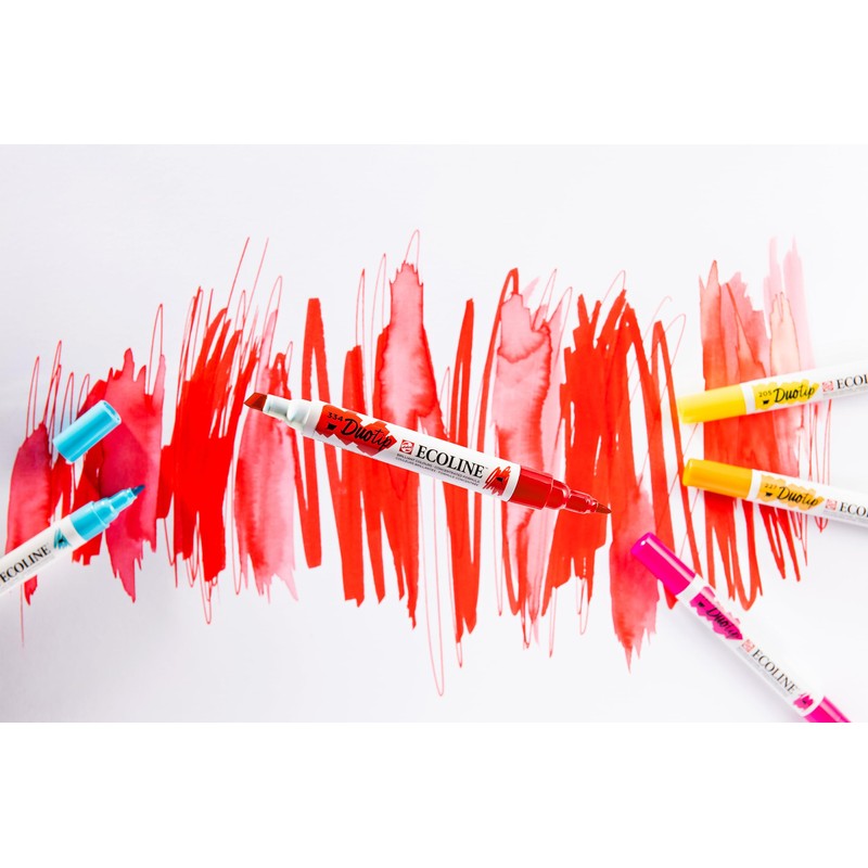Ecoline Duotip Liquid Watercolour Pencils Set of 6 - Botanical