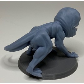 HERO Creations - Shoggoth - RPG - Pathfinder - Lord of The Ring - Figurine Miniature (Gray/Unpainted) (Medium (25 mm Base))