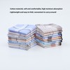 12 Pcs 40cm Cotton Men Handkerchiefs Elderly Handkerchief Sweat Absorbent