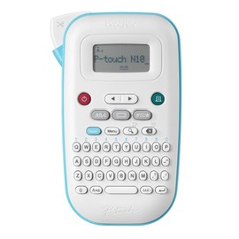 Brother Brother P-touch PT-N10 Personal Handheld Label Maker Machine with Btag Tape, Portable Label Printer, Easy to Use, Multiple Font Styles, User-Friendly Templates for Organizing, Storage, Office and Home