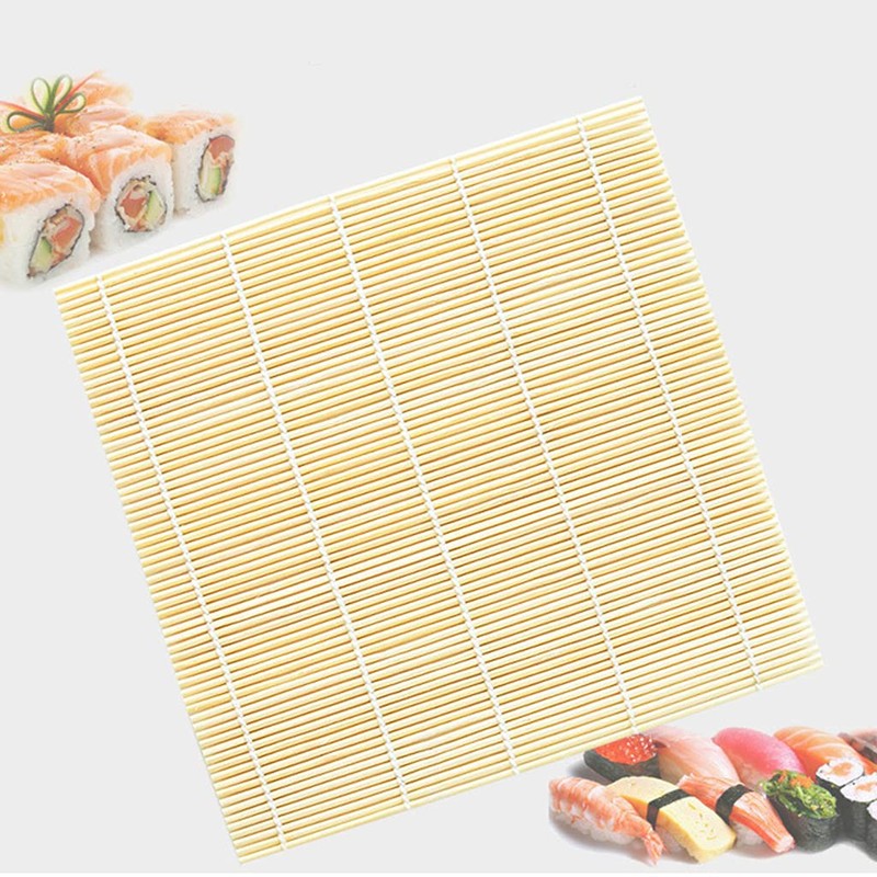 HYROOY Bamboo Rolling Mat Onigiri Rice Roller Sushi Making Sushi