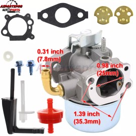 Carburetor Carb For Bolens front tine tiller 6HP with Briggs and Stratton 215369