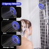 Framendino, LED Shower Head Color Changing with 3 Spray Modes