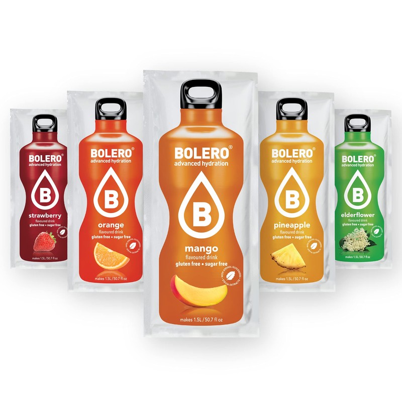 Bolero- Sugar Free Drink Mix Packets Pick Your Fruit Flavors