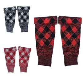 HAAUR TRADERS Premium Traditional Scottish Acrylic Wool Kilt Hose Top Ribbed Design Socks