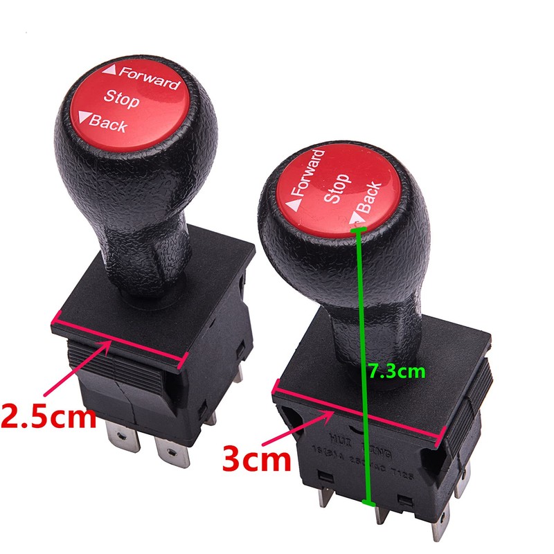 Children Electric Car Putter Switch, Forward Stop Back Joystick for