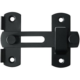 Alise MK001 Stainless Steel Gate Latches Flip Latch Safety Door Bolt Latch Lock,Matte Black