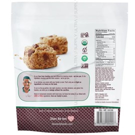 Heavnly Hunks Organic Oatmeal Dark Chocolate (22 oz.) – Gluten-Free, Vegan, Non-GMO Superfood Cookies – Soft-Baked, Individually Wrapped Snack Bites