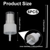 Waziaqoc 6PCS Spray Bottle Top, Nozzle Sprayer Tops Replacement, 24mm