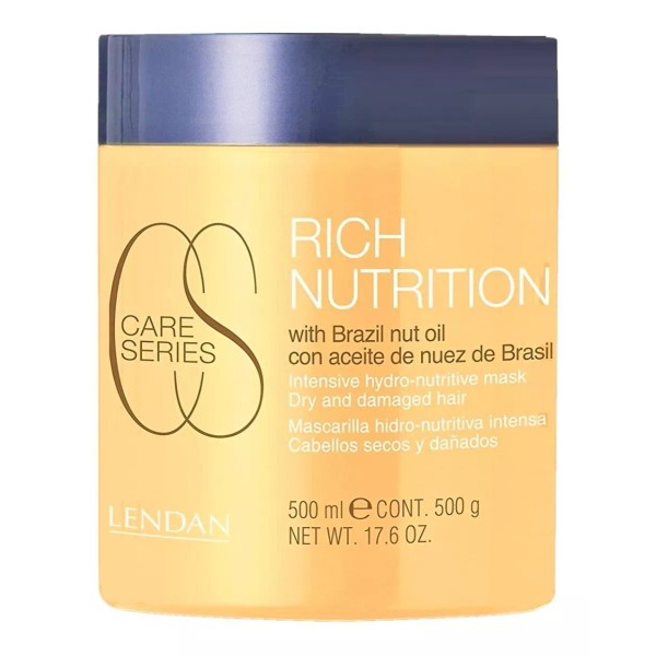Lendan Mascarilla Reparación Lendan Rich Nutrición Máxima 500ml