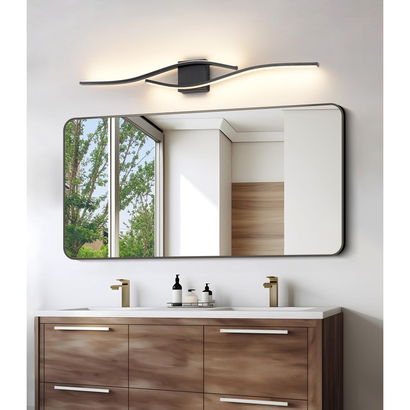 Joossnwell Bathroom Light Fixture Over Mirror 39.37 Inch Vanity Lights