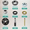 JADODE Trailer Idler Hub Kit 3500 lbs with 5-5" Bolt