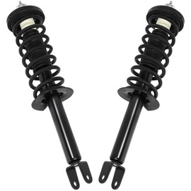 ANGLEWIDE Complete Strut Assemblies Compatible for 2013-2017 for Honda for Accord with 272984 Rear Shock Absorbers w/Coil Spring