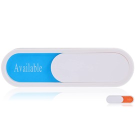 Do Not Disturb Sign, In Use/Available Slider Sign, Conference Room Office Door Signs, Vacant Occupied Privacy Sign for Home Office