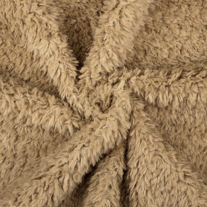 kullaloo Fantanstic Furs Fine Teddy Plush in Various Colours (Brown)