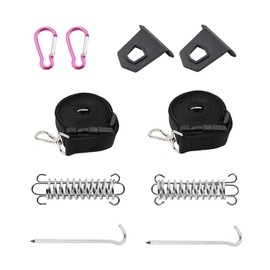 YUCKMZ Tension Set Tie Down Awning Storm Protection Tie Down Straps Tension Springs Compatible with Fiamma F35 F45 F65 Caravan Motorhome
