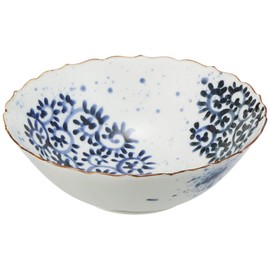 Arita Ware 52515 Fukusen Kiln Round Crest Arabesque Candy Bowl